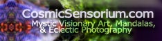 Mystic Meditation Art Cosmic Sensorium Banner