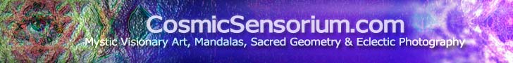 Cosmic Sensorium Mystic Visionary Art